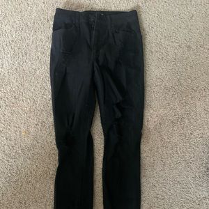 Black Ripped Skinny jeans